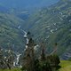 Blick auf das Tal des Rio Paute in Richtung Regenwald (Ecuador)