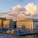 Göteborg am Hafen, vom Hotelfenster aus