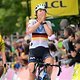 Liane Lippert konnte den Gewinn der zweiten Etappe der Tour de France Femmes avec Zwift selbst kaum fassen.