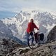 Monte Moro Pass vor Monte Rosa Ostwand 2003