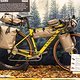Ortlieb hatte sein Bikepacking-Programm in neuer Farbe an ein Canyon Grizl gepackt