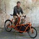Die Fahrräder – eins davon dieses Cargobike – baute Daniel selber