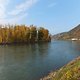 Schöner Herbsttag am Rhein