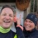 Freiburger Adventslaufserie Teil 2 mit Maren, Strava Aufzeichnung Garmin und Handy mit Hin- und Rückweg doppelt entsprechend als Einheit zusammengeführt