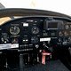 Cockpit einer Evektor ev97 Eurostar