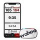 Der Tickr X überträgt jetzt auch Indoor die Trittfrequenz an die Wahoo App und bietet eine verbesserte Analyse der Laufdynamik