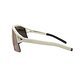 side-KOO Eyewear HYPE ALMOND WHITE MATT BROWN LENS