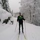 Schneewanderung mit Skating Skier 😂