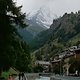 Zermatt mit Blick aufs Matterhorn :-( 
