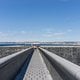Marseille Brücke zum Museum der Ziv..