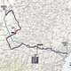 Giro d&#039;Italia Karte Etappe 13